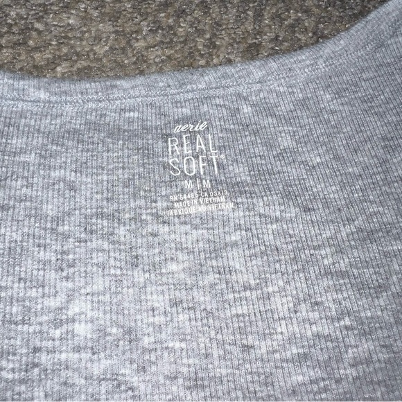 Aerie - Light Grey Tank Top - Medium - Picture 2 of 3